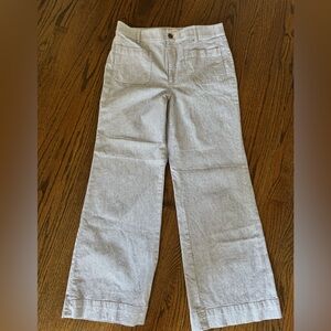 J CREW Women's Gray Wide-Leg Pants